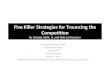 Five Killer Strategies for Trouncing the Competition