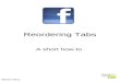 Reordering Facebook tabs