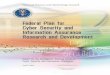 Federal Plan for Cyber Security and Information Assurance Research and Development