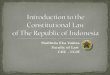 Constitutional Law in Indonesia (1)