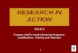 Research In Action: Issue 3