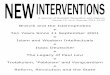 New Interventions, Volume 13, no 4