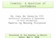 COMELEC: A Question Of Confidence