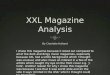 Xxl magazine analysis