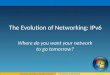 The Evolution of Networking: IPv6