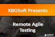 Remote agile testing webinar slides