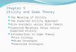 Utility and game theory for schoolbook