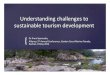 Challenges to sustainable tourism