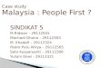 Malaysia people first Case Study