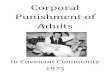 Corporal Punishment of Adults In Covenant Community 1975