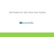 Sell Tickets for 2011 New Year Eve Parties