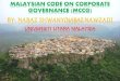 Malaysian Code on Corporate Governance (MCCG)