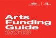 Australia Council Arts Funding Guide 2013