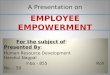 Employee empowerment