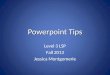 Level 3 ESL Powerpoint Tips