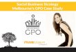 Social bussiness/media strategy case study - Melbourne's GPO