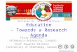 Online Distance Education - Towards a Research Agenda - Terry Anderson and Olaf Zawacki-Richter