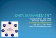Data Management by Shahzad Asghar Arain