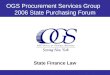 OGS Procurement Services Group