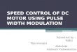 ppt of pwm dc motor