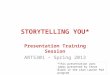 Storytelling you