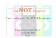 iPod NOT required: Podcasting in the FCS Classroom
