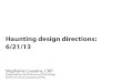 Haunting Design Directions