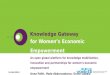 Orientation session to the Knowledge Gateway for Women's Economic Empowerment