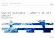 An Introduction to social business