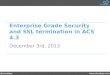 Enterprise grade firewall and ssl termination to ac by will stevens