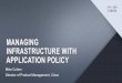 Managing infrastructure with Application Policy by Mike Cohen