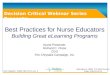 Best Practices in Heathcare eLearning