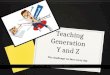Teaching Generation Y and Z in FET Colleges