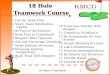 18 Hole Teamwork Course
