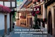 Smallville 2.0:  Using social software to stregnthen community ties