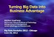 Turning Big Data to Business Advantage