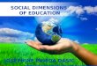 Social Dimensions of Education (Introduction)
