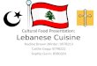 Cultural food presentation final