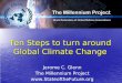 Ten steps to turn around global climate change