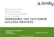 Improving the Customer Success Process