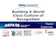 Building A World Class Culture Of Recognition
