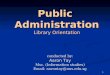 Public Administration 2009