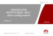 MSOFTX3000 BICC Data Configuration 20090227 B 1 0