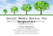Social media 101 for Nonprofits