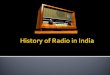 History of radio in india