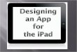 iPad App Presentation