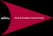 ADMA Data and Analytics Council Event