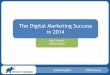 The Secret of Digital Marketing success in 2014