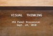 Visual  thinking and the self critique process