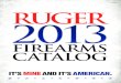 2013 Ruger Firearms catalog